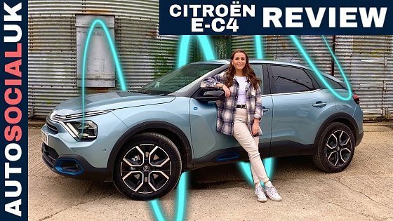 Video: New 2021 Citroen E-C4 - A worthy rival for the Volkswagen ID3? FULL REVIEW drive/interior/charging