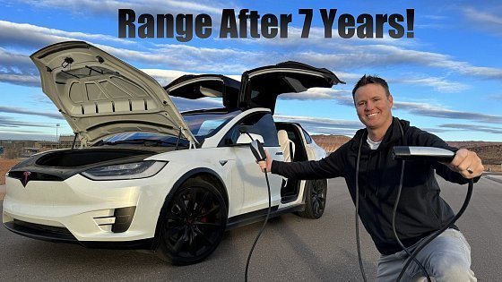 Video: How Much Range does a Tesla Model X have after 7 years?