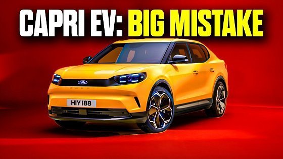 Video: New Ford Capri EV Is An INSULT To The Original!