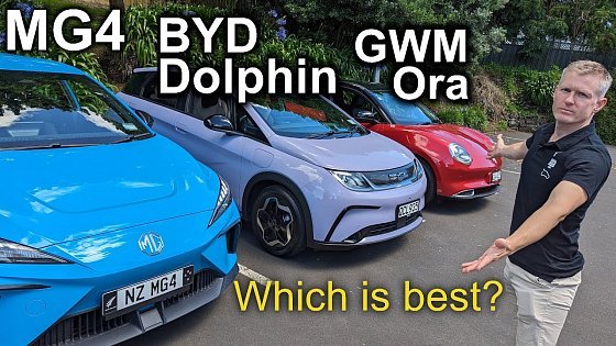 Video: MG4 / BYD Dolphin / GWM Ora - Which is best?