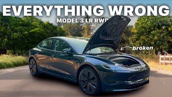 Video: Everything Wrong With My NEW Model 3 Long Range RWD