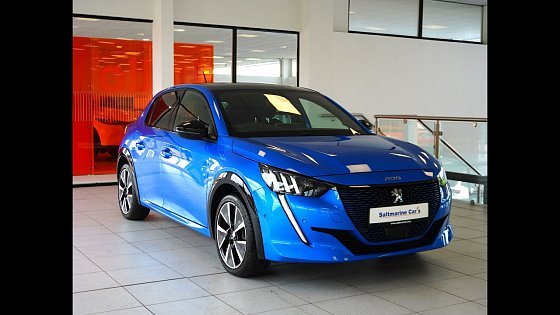 Video: 2021 Peugeot E-208 GT Premium 50 kWh Automatic 136 PS