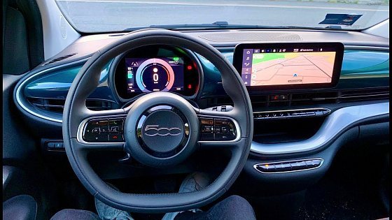 Video: Fiat 500 electric 2021 ICON | POV Driving