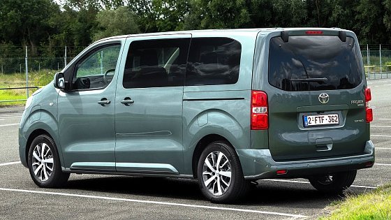 Video: New 2024 Toyota Proace Verso - Best Spacious Mini Van