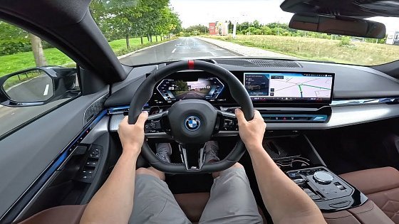 Video: 2024 BMW i5 M60 xDrive Touring Drive Sound