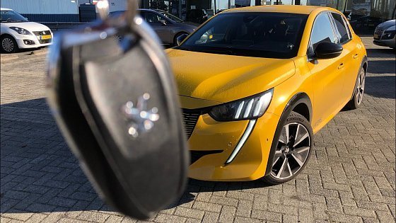 Video: 2021 Peugeot e208 GT Pack 50 kWh | Faro Yellow |