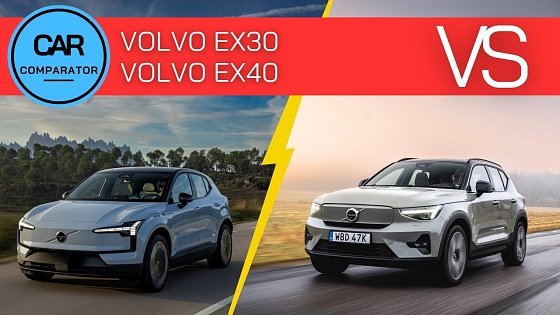 Video: Volvo EX30 vs Volvo EX40 (XC40 Recharge) | 2024 | Detailed Comparison Review