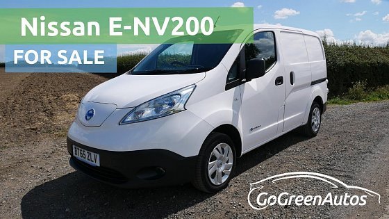 Video: For sale: Nissan E-NV200 Acenta Rapid Plus electric van, 24kWh battery