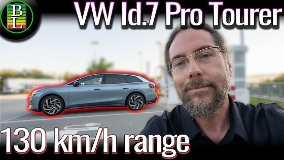 Video: VW Id.7 Pro Tourer - 130 km/h range test 100-6%