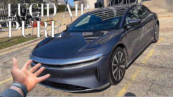 Video: Lucid Air Pure full review | better than tesla model 3?