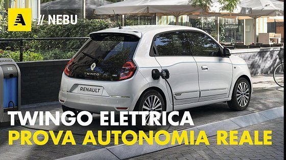 Video: Renault Twingo Elettrica | Prova autonomia reale in una giornata leggera, si fermerà? (VLOG TEST)