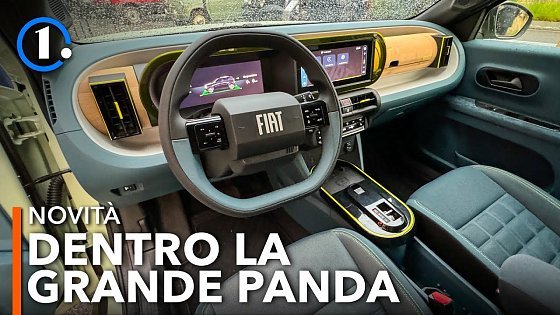 Video: Gli INTERNI della Fiat GRANDE PANDA | Bagagliaio, spazio, infotainment, qualità