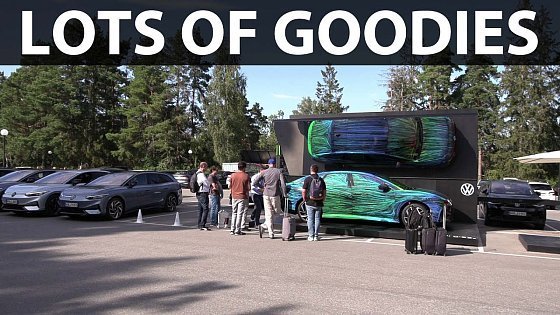 Video: Quick report from VW ID7 Pro S/GTX/Tourer test drive event in Stockholm