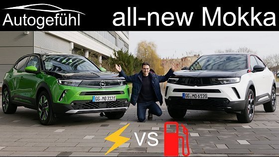 Video: all-new Opel Mokka FULL REVIEW EV Mokka-e vs Mokka petrol 2021 Vauxhall Mokka