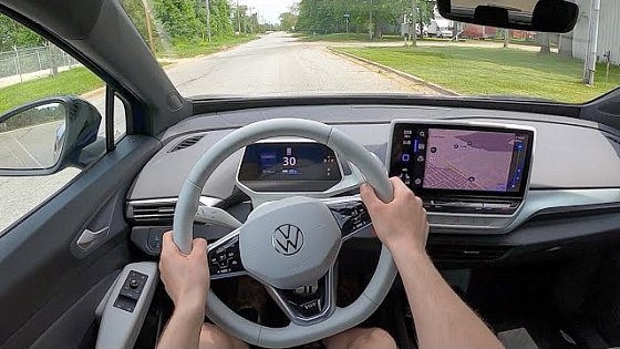 Video: 2021 Volkswagen ID.4 1st Edition - POV Test Drive (Binaural Audio)