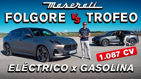 Video: Maserati Grecale Folgore vs Grecale Trofeo 2024 