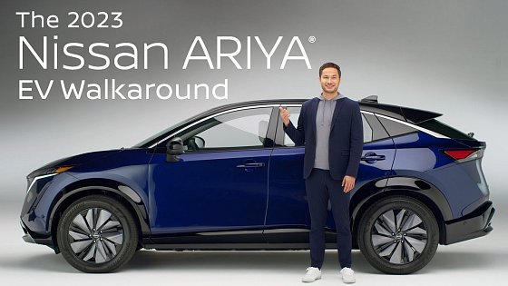 Video: 2023 Nissan ARIYA Electric SUV Walkaround &amp; Review
