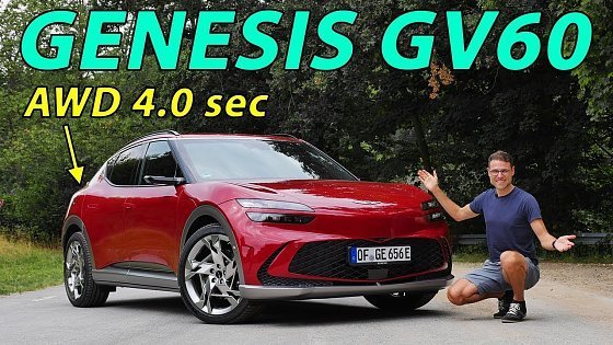 Video: Genesis GV60 AWD driving REVIEW - better EV than Kia EV6 and Ioniq 5 siblings?