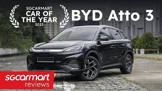 Video: 2023 Sgcarmart Car of the Year Highlight: BYD Atto 3