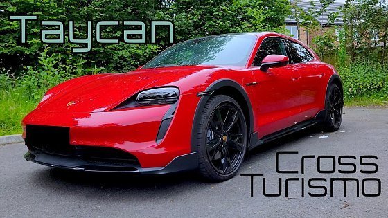 Video: PORSCHE TAYCAN 4 CROSS TURISMO | POV DRIVE | 4K