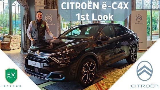 Video: Citroen e-C4X - 1st Look #Citroën