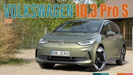 Video: 2024 Volkswagen ID.3 Pro S With The Improved Drivetrain