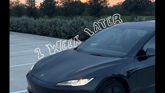 Video: 1 Week Review of my NEW Model 3 Long Range RWD!