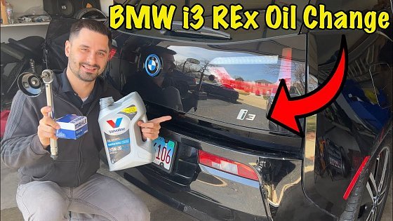 Video: BMW i3 REx Oil Change DIY