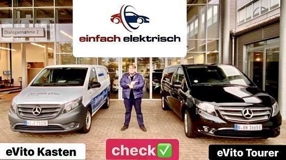 Video: Mercedes e Vito Tourer &amp; Kasten - was können der Elektro Bus &amp; Transporter?!