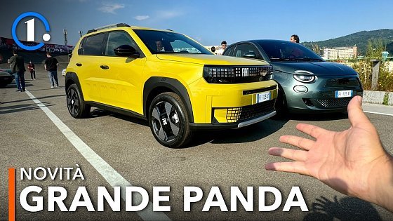 Video: La FIAT GRANDE PANDA vista dal VIVO! Stile, interni, motori (da 19.000 euro)