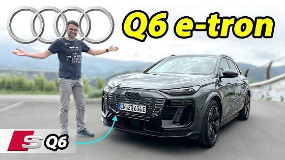 Video: Audi Q6 e-tron driving REVIEW with SQ6 - better pick than Porsche Macan EV?