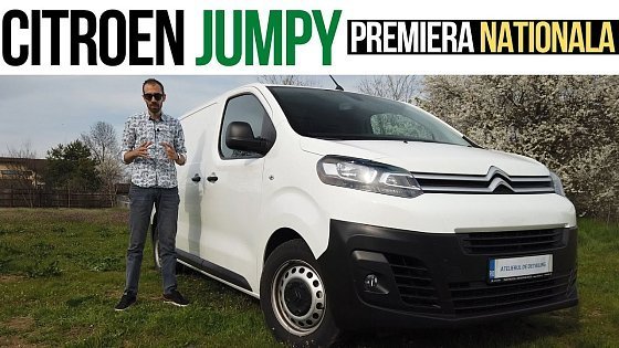 Video: Citroen Jumpy 2021, PREMIERA NATIONALA