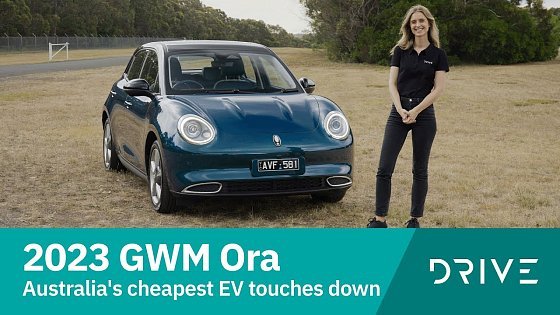 Video: 2023 GWM Ora Review | Australia's Cheapest EV Touches Down | Drive.com.au