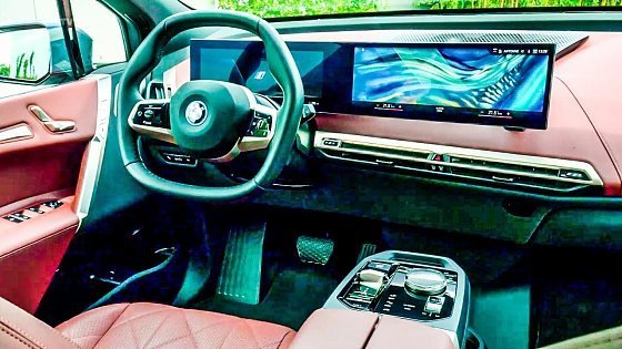 Video: 2022 BMW iX xDrive50 Interior Cabin