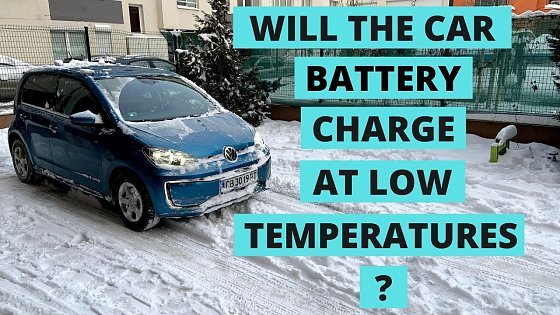 Video: Will the Volkswagen e-up charge the battery at minus temperatures?