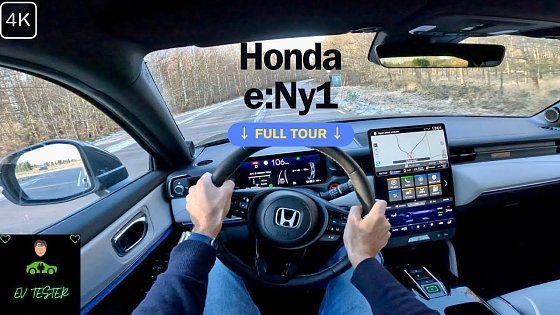 Video: HONDA e:Ny1 | FULL TOUR & DRIVE | 0-100 km/h | TOP SPEED DRIVE