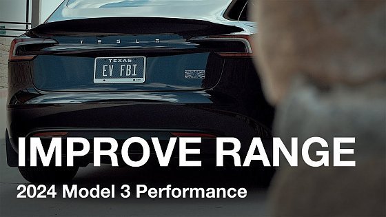 Video: 5 Ways to Improve Range in Your 2024 Tesla Model 3 Performance