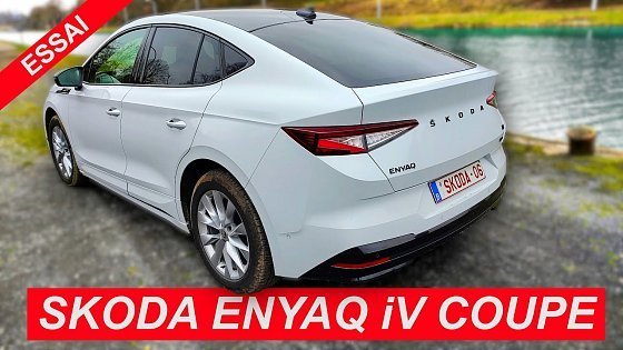 Video: Skoda Enyaq iV Coupe : Les vraies consos en hiver et essai complet