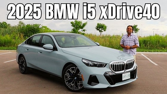 Video: 2025 BMW i5 xDrive40 - Less is More