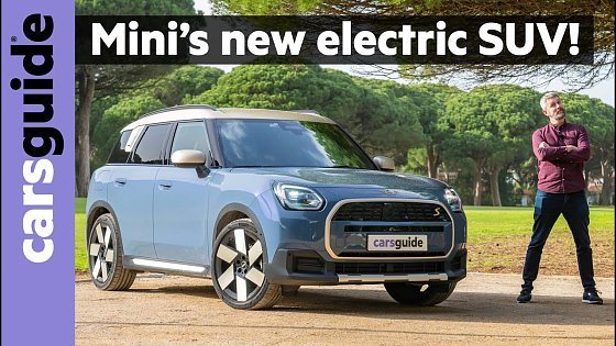 Video: Mini Countryman Electric 2024 review: New E and SE small SUVs put Volvo XC40 Recharge EV on notice