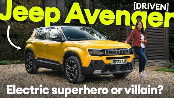 Video: FIRST DRIVE: Jeep Avenger small electric SUV. Superhero or villain? | Electrifying